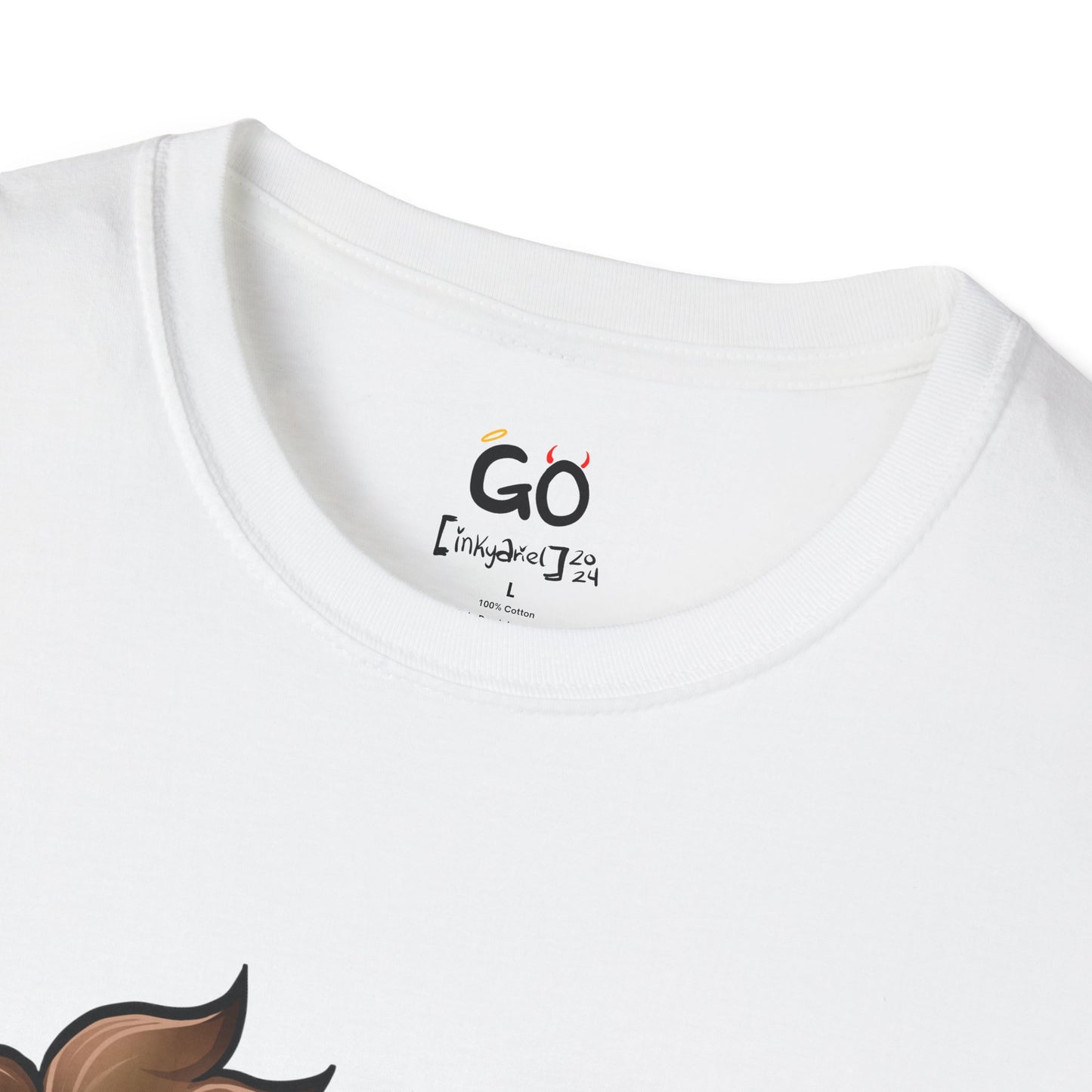 Good Omens (Owl Aziraphale x Snake Crowley) Unisex Softstyle T-Shirt