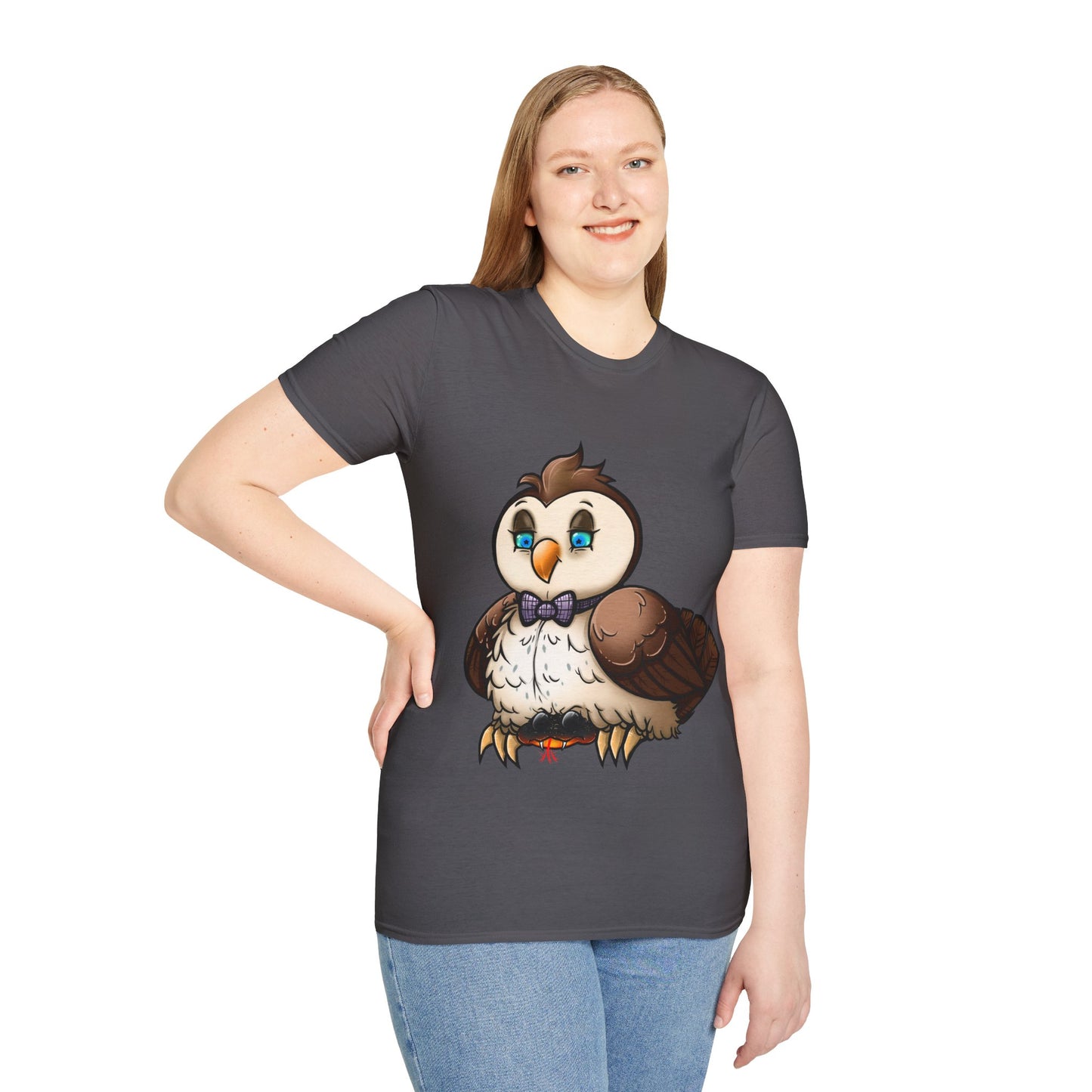 Good Omens (Owl Aziraphale x Snake Crowley) Unisex Softstyle T-Shirt