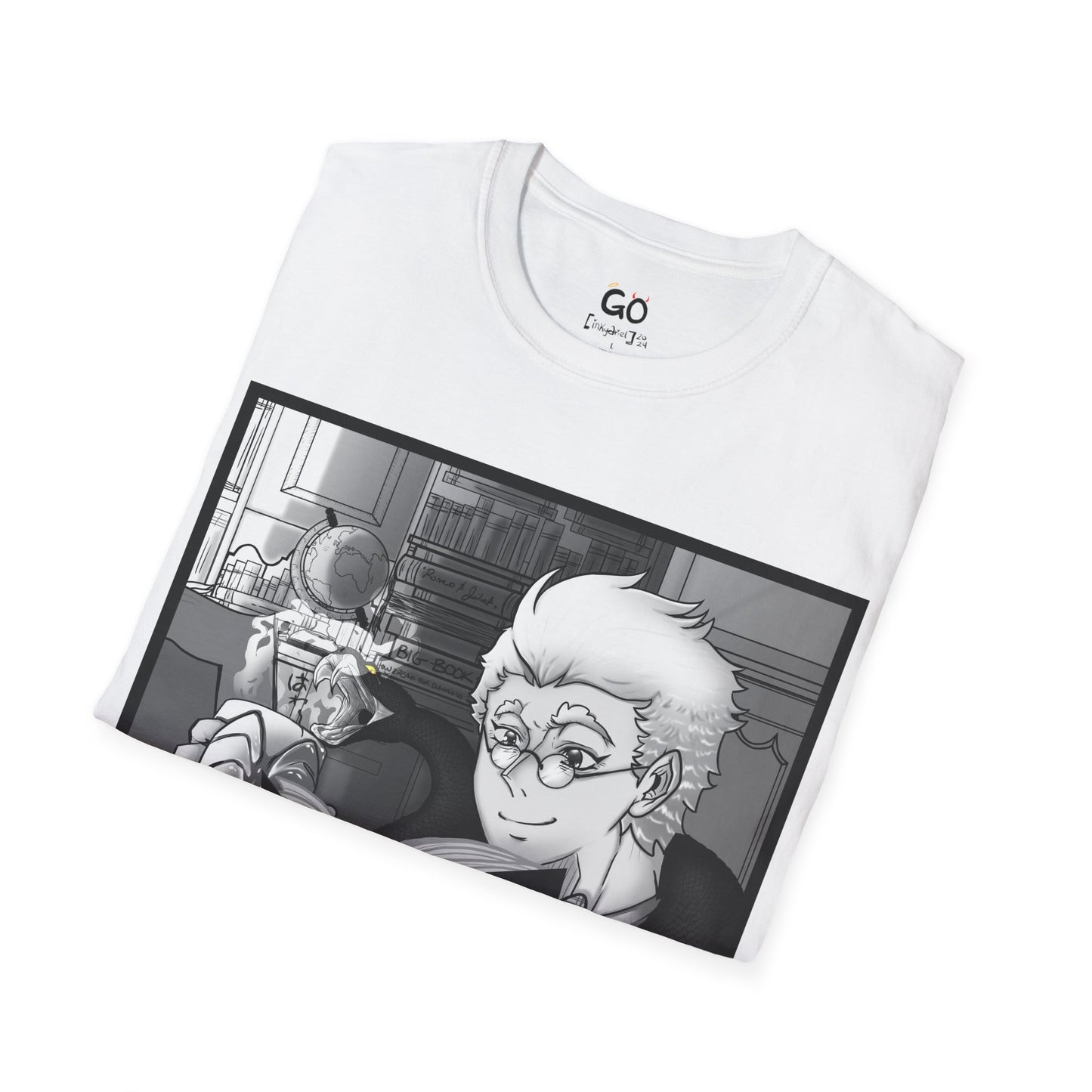Good Omens (Aziraphale x Snake Crowley) Unisex Softstyle T-Shirt