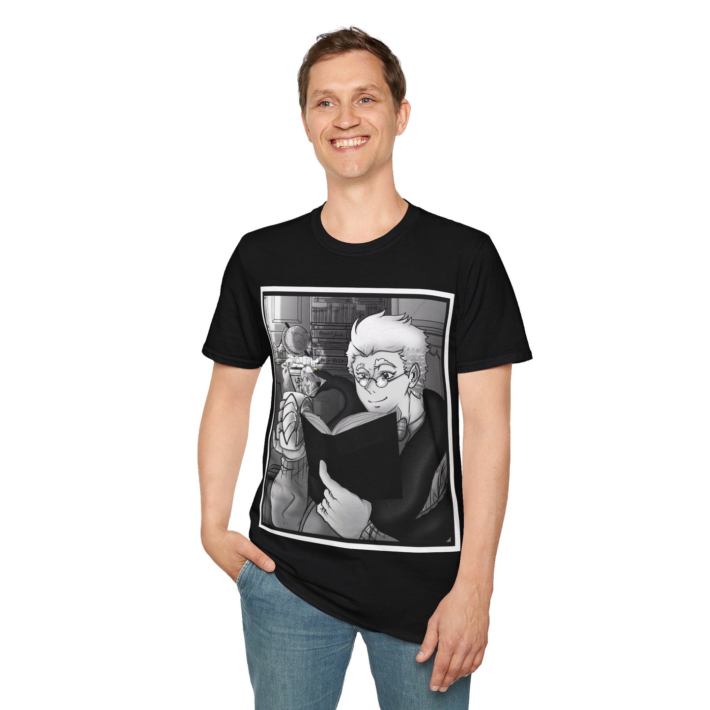 Good Omens (Aziraphale x Snake Crowley) Unisex Softstyle T-Shirt