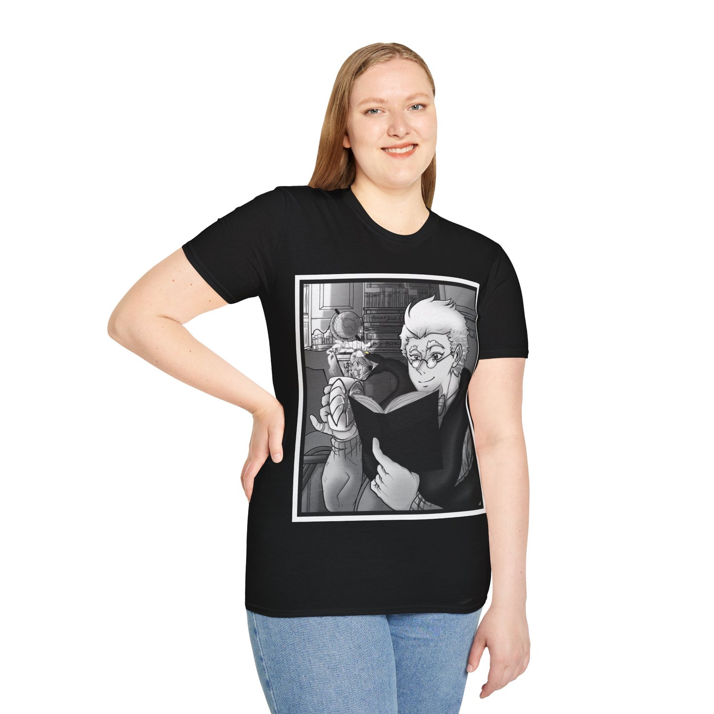 Good Omens (Aziraphale x Snake Crowley) Unisex Softstyle T-Shirt