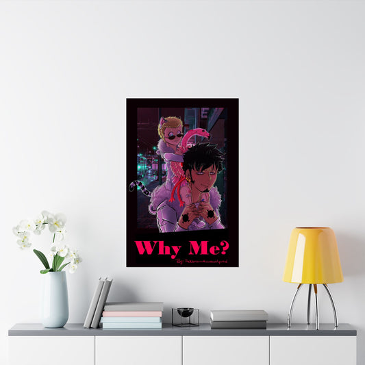 (One Piece) Young Doflamingo and Trafalgar Law Matte Vertical Posters