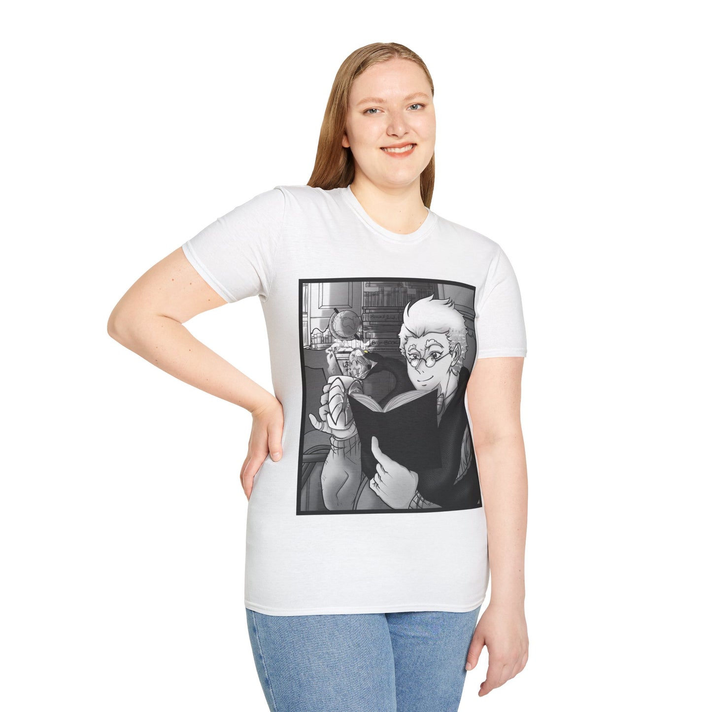 Good Omens (Aziraphale x Snake Crowley) Unisex Softstyle T-Shirt